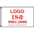 Custom ISO Flags, 3'W x 5'L